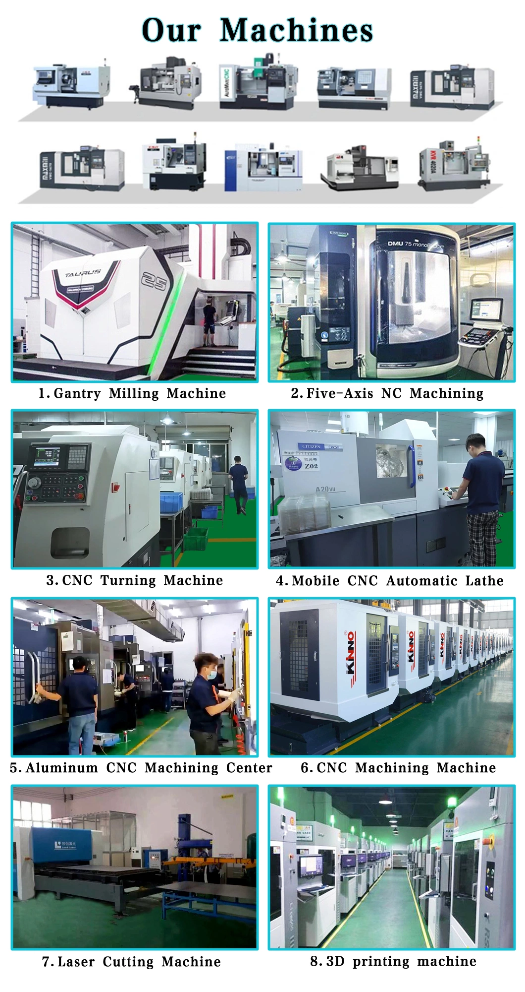 Sand-Blasting Painting Automation Machine Manufacturing CNC Machining Service Custom Made Automotive Parts