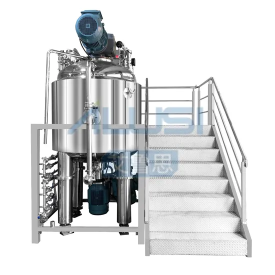 Vakuumhomogenisator Emulgiermischer Creme/Salbe Hochschervakuumhomogenisierung Emulgiermischer Maschinenausrüstung